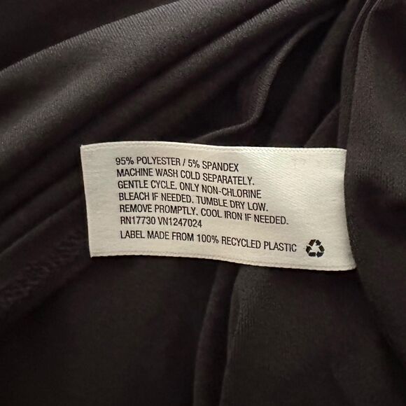 Cushine Black V-neck Mini Dress, Size 10 - Picture 4 of 4